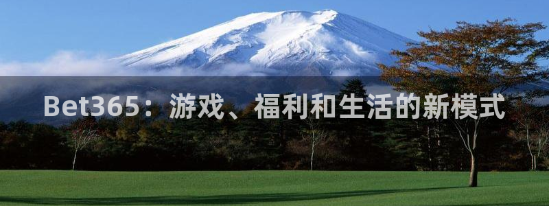 福建聚彩机电股份公司：Bet365：游戏、福利和生活的新模式